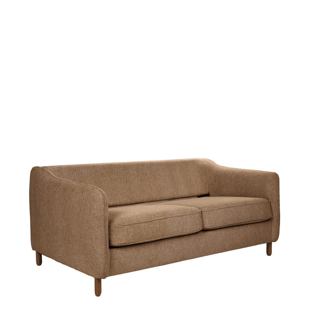 vornay-sofa-cama-express-de-3-plazas-en-tejido-con-patas-de-madera-oscura__Caramelo moteado